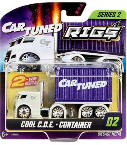カー・チューンド・コンテナー・リグズ 2- スネーキー・ピート(ライム) Amazon.co.jp: CarTuned Rig$ コンテナケース - シリーズ2 - 卑劣な